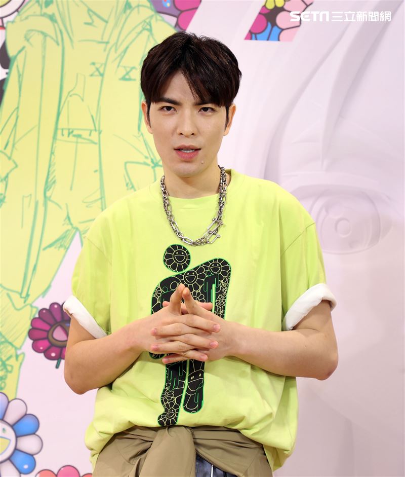 蕭敬騰分享UNIQLO正能量服裝心法。（記者邱榮吉/攝影）