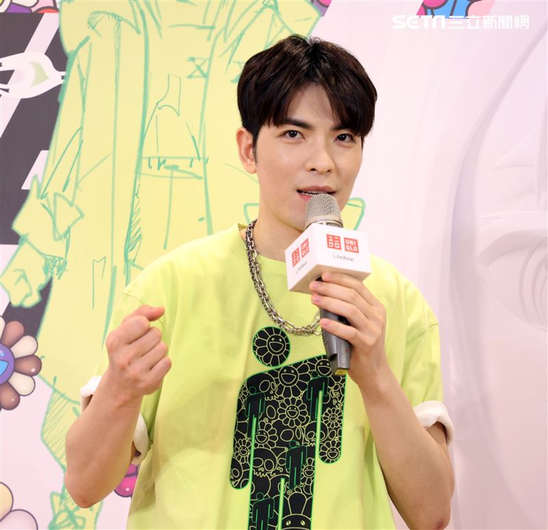 蕭敬騰分享UNIQLO正能量服裝心法。（記者邱榮吉/攝影）