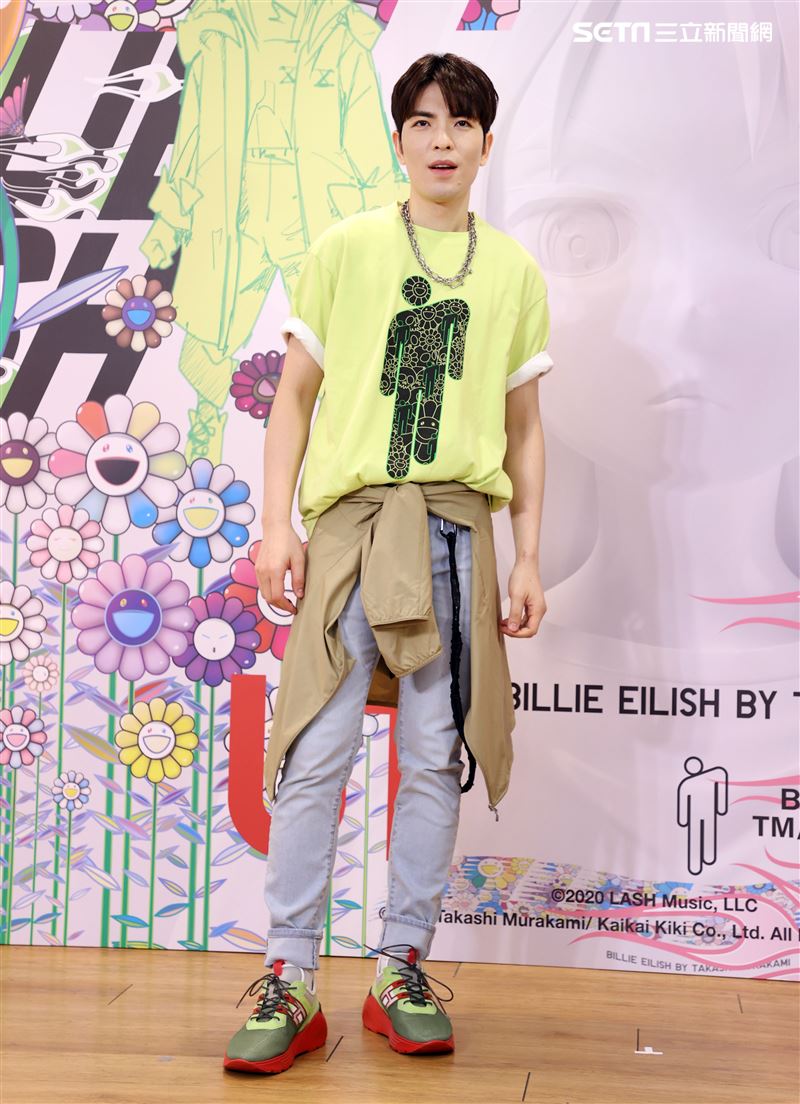 蕭敬騰分享UNIQLO正能量服裝心法。（記者邱榮吉/攝影）