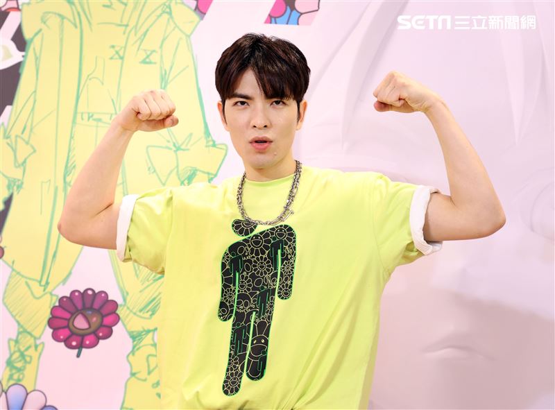蕭敬騰分享UNIQLO正能量服裝心法。（記者邱榮吉/攝影）