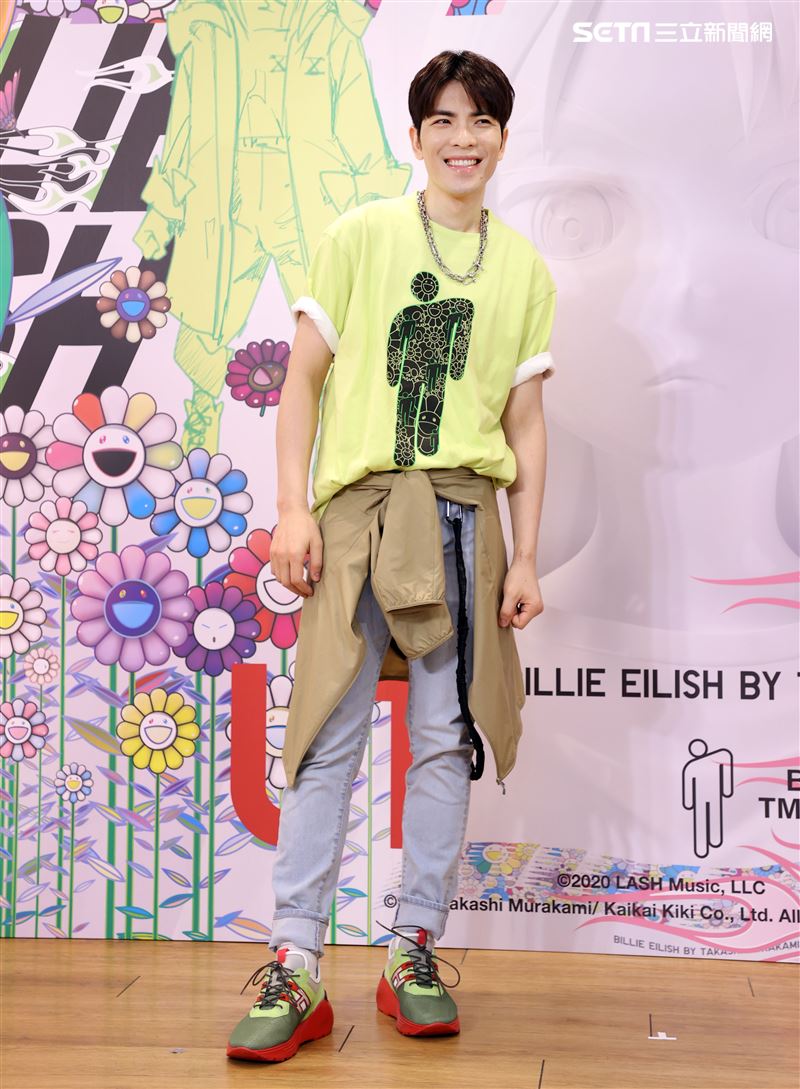 蕭敬騰分享UNIQLO正能量服裝心法。（記者邱榮吉/攝影）