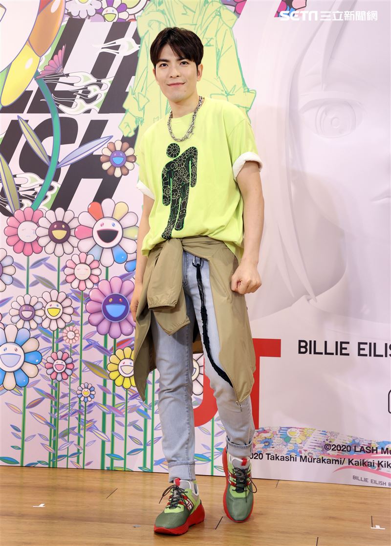 蕭敬騰分享UNIQLO正能量服裝心法。（記者邱榮吉/攝影）