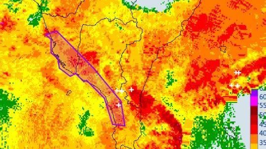 高雄、屏東超大豪雨特報「紫色警戒」