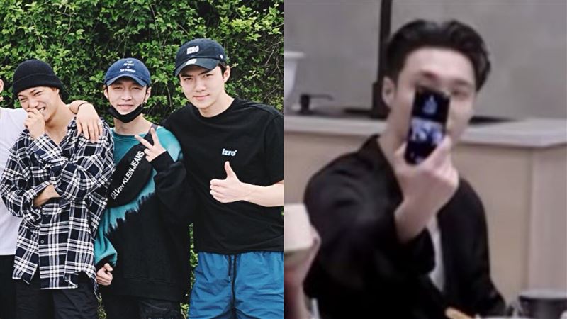 張藝興手機桌布曝　揭EXO友情真相