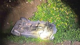 桃園,癲癇,觀音區,溝渠（圖／翻攝畫面）