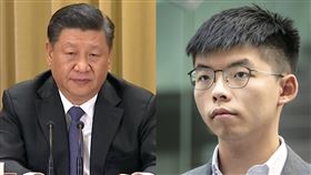 黃之鋒針對中共「香港國安法」回應了。（組圖／翻攝自臉書）