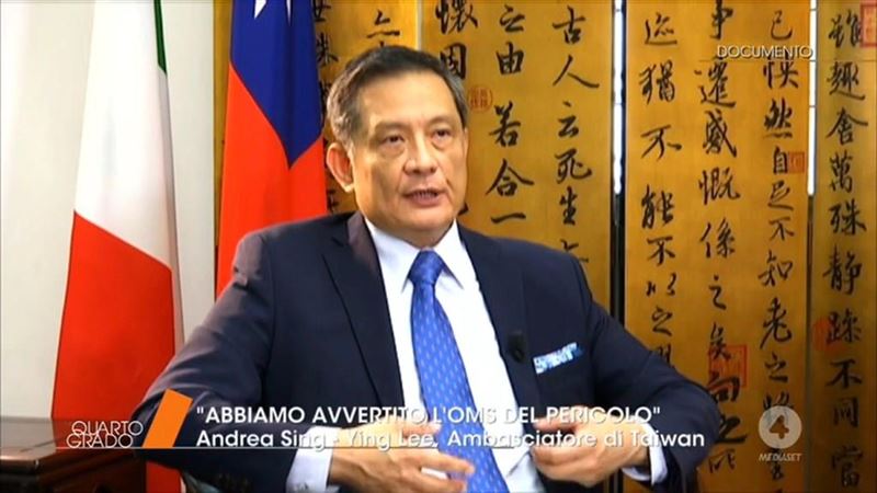義媒專訪駐處代表　盼借鏡台抗疫經驗