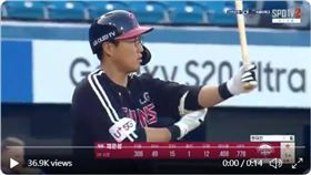 ▲LG雙子外野手蔡恩成因為戴眼鏡紅到大聯盟。（圖／翻攝自Alex Fast推特）