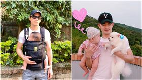JR紀言愷,女兒,寵物,吃醋。翻攝自臉書