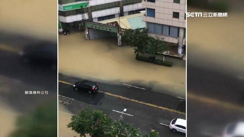 高雄鹽埕變汪洋　抽水機壞騙有開民怒