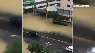 高雄鹽埕變汪洋　抽水機壞騙有開民怒