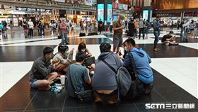 北車大廳（記者陳弋攝影）