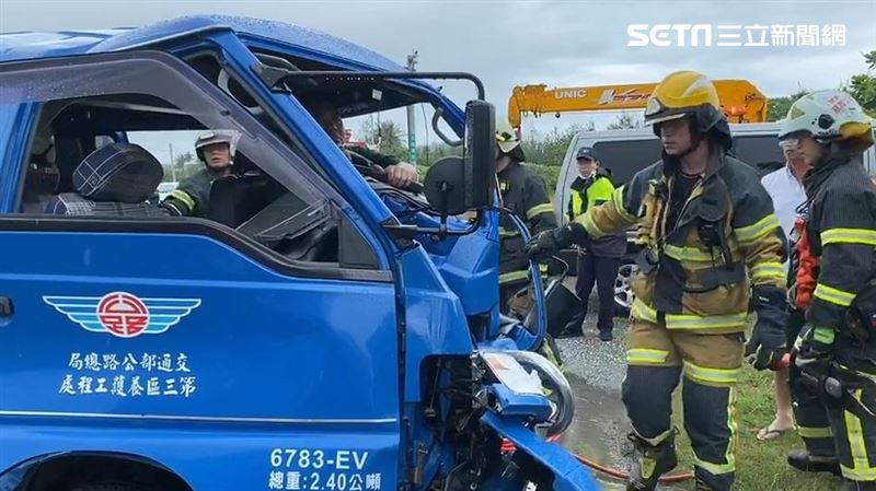 公路局員工巡視積水路況　自撞橋墩亡