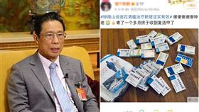 鍾南山，連花清瘟膠囊。（圖／翻攝自維基百科、微博）