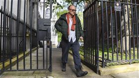 英國首相強生（Boris Johnson）的資深顧問康明茲（Dominic Cummings）
圖／美聯社／達志影像