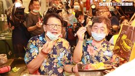 陳時中,潘孟安,墾丁,屏東,生魚片
圖／指揮中心提供