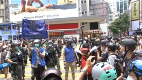 香港,國安法,遊行,港警,催淚瓦斯,開槍（圖／AP影音授權）