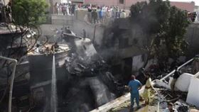 ▲巴基斯坦空難。（圖／翻攝自推特）