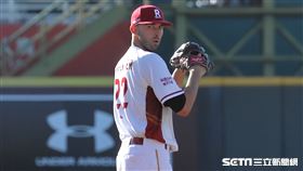 ▲樂天桃猿先發投手卡本特。（圖／記者劉彥池攝影）