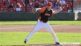 ▲統一獅先發投手達尼爾。（圖／記者劉彥池攝影）