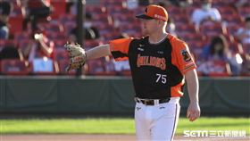 ▲統一獅先發投手達尼爾。（圖／記者劉彥池攝影）