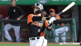 ▲統一獅三壘手郭阜林。（圖／記者劉彥池攝影）