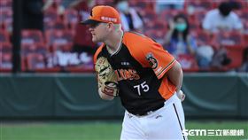 ▲統一獅先發投手達尼爾。（圖／記者劉彥池攝影）