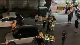 北港,釣蝦場,雲林,台西,酒瓶,碎玻璃,鬥毆(圖／翻攝畫面)
