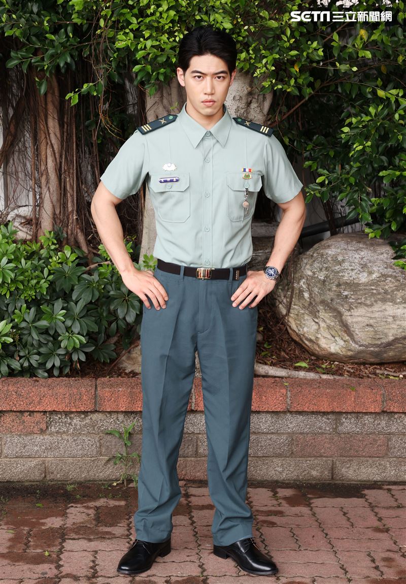 校園網劇「教官怎麼辦」演員許德瑋。（記者邱榮吉/攝影）
