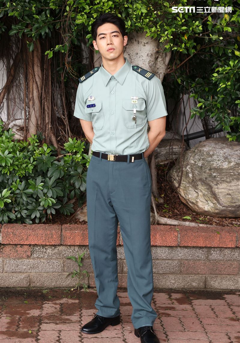 校園網劇「教官怎麼辦」演員許德瑋。（記者邱榮吉/攝影）