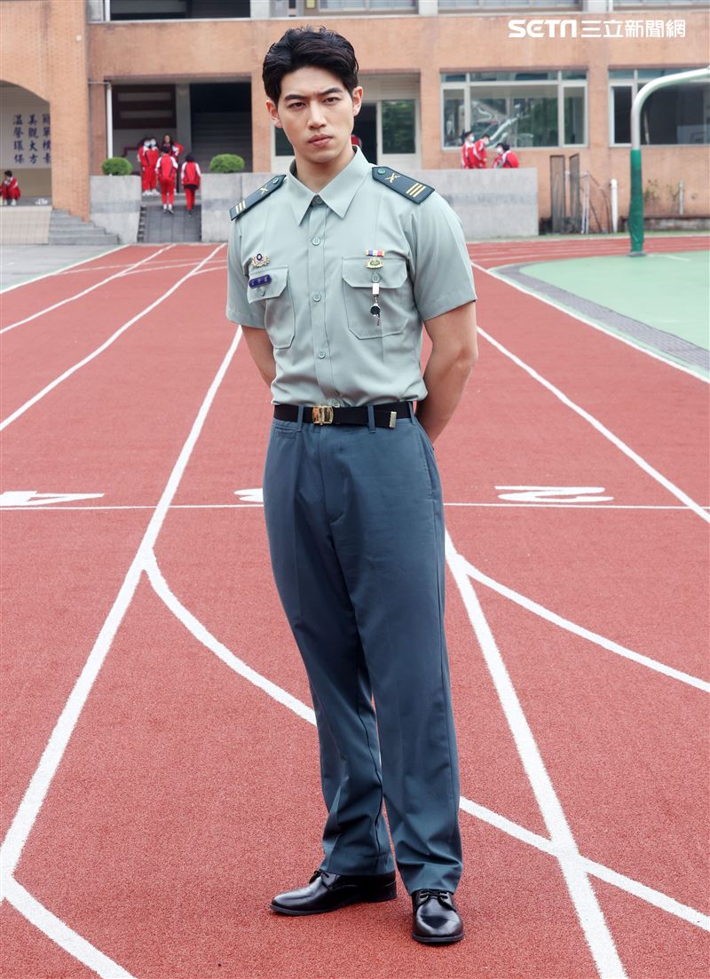 校園網劇「教官怎麼辦」演員許德瑋。（記者邱榮吉/攝影）