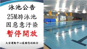 獨／泳客惡意排泄…條狀物水上漂　大安運動中心崩潰急換水