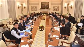 第22次中印邊界問題特別代表會議召開幾經波折的第22次中印邊界問題特別代表會議21日在新德里召開，雙方重申維護邊界和平與安寧。（印度外交部提供）中央社記者康世人新德里傳真  108年12月21日