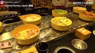 食材送到你面前　299迴轉火鍋超夯