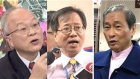 郭冠英，李來希，白狼張安樂（組合圖／翻攝臉書、資料照）