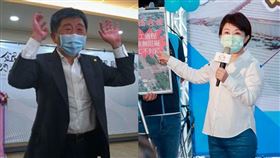 陳時中、盧秀燕／記者許書萱攝、盧秀燕臉書