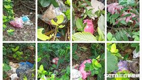 板城路垃圾堆(記者陳弋攝影)