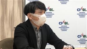 ▲中華職棒秘書長馮勝賢。（圖／記者黃泓哲攝影）