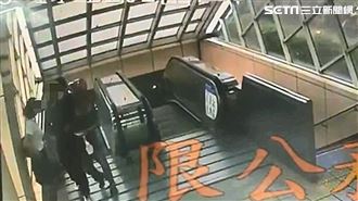 緊黏OL偷拍裙底　他慘被外送員活逮