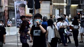 香港眾志祕書長黃之鋒（圖／翻攝自黃之鋒 joshua wong）

