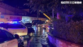 台中大甲汽車毀損案拒捕撞警／翻攝畫面