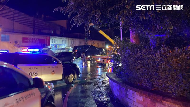 緊張畫面曝…台中惡嫌拒捕　駕車撞警