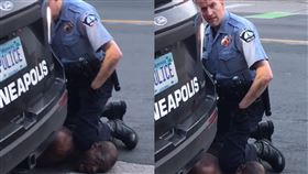 我不能呼吸！黑人遭警「膝壓脖」亡
美國,種族歧視,執法不當,壓制,窒息,黑人,George Floyd
翻攝自臉書 Darnella Frazier