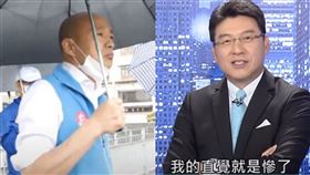 韓國瑜「放棄休假」勘水災，謝震武一聽驚覺慘了。（圖／翻攝自YouTube、高雄市府提供）