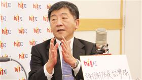 陳時中接受周玉蔻嗆新聞專訪（圖／Hit Fm《周玉蔻嗆新聞》製作單位提供）