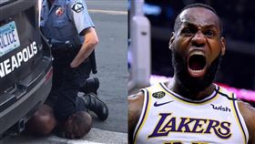 黑人遭警壓制亡　詹皇怒發聲…網氣炸
美國,種族歧視,執法不當,壓制,窒息,黑人,George Floyd,LeBron James
翻攝自IG KingJames