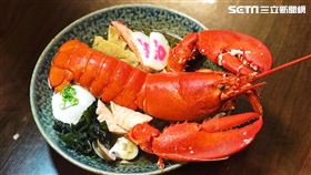 美食,痛風,龍蝦,波士頓龍蝦烏龍麵,鰭老大(記者郭奕均攝影)