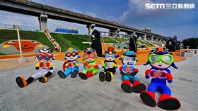 疫情,防疫,新北大都會公園,地景溜滑梯,7公尺瀑布滑草場,800公尺,堤坡滑梯樂園
圖／翻攝自新北市府官網