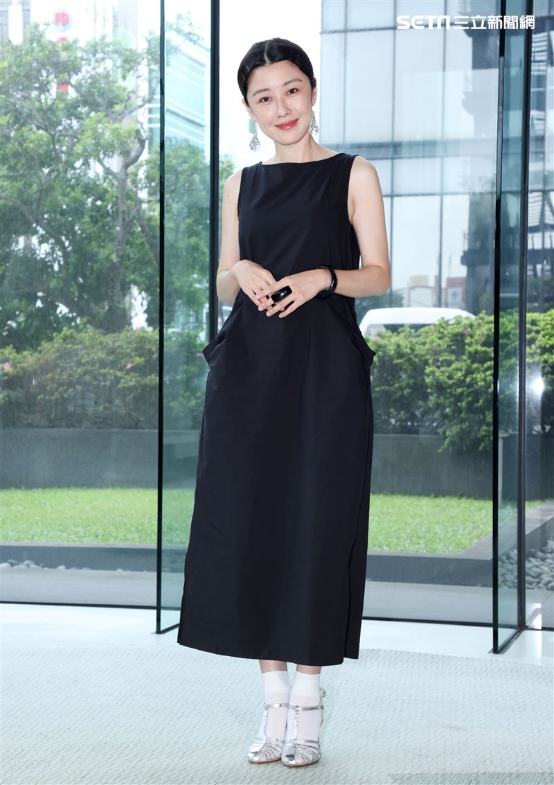 李維維在三立演新戲「羅雀高飛」。（記者邱榮吉/攝影）