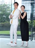 李維維、田家達在三立新戲「羅雀高飛」分飾演童養媳、長工。（記者邱榮吉/攝影）